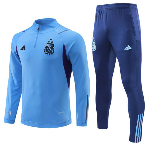 2022 Argentina 3 Stars Long Sleeve Training Suit