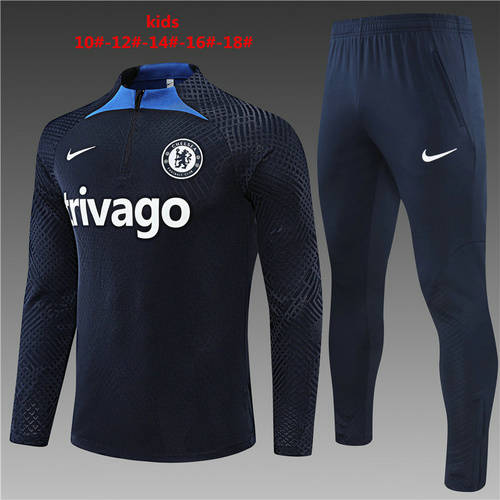 22/23 Chelsea Kids Long Sleeve Training Suit