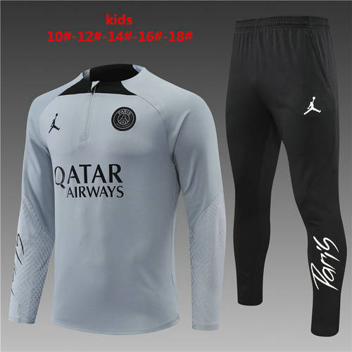 22/23 Paris Kids Long Sleeve Training Suit