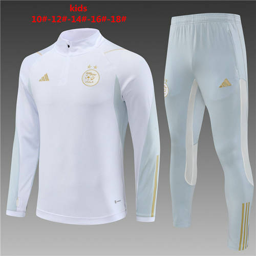 2023 Algeria Kids Long Sleeve Training Suit