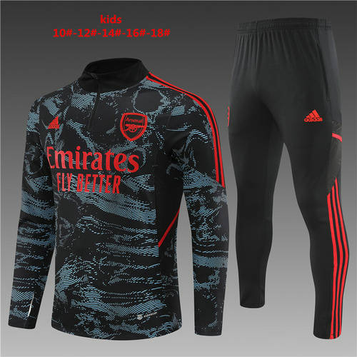 22/23 Arsenal Kids Long Sleeve Training Suit