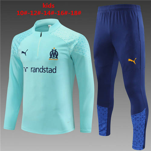 23/24 Marseille Kids Long Sleeve Training Suit