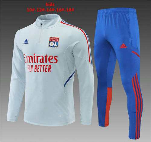 22/23 Lyon Kids Long Sleeve Training Suit