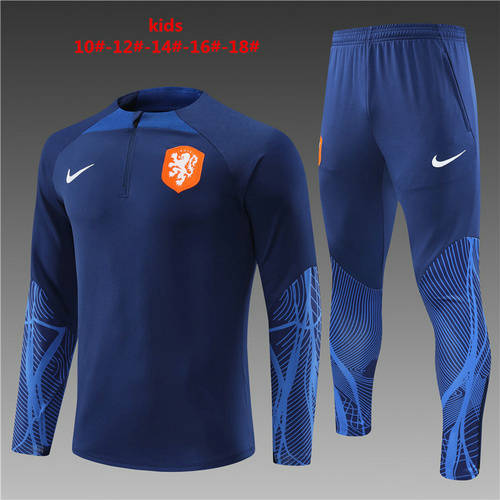 2022 England Kids Long Sleeve Training Suit