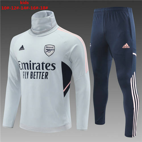 22/23 Arsenal Kids Long Sleeve Training Suit