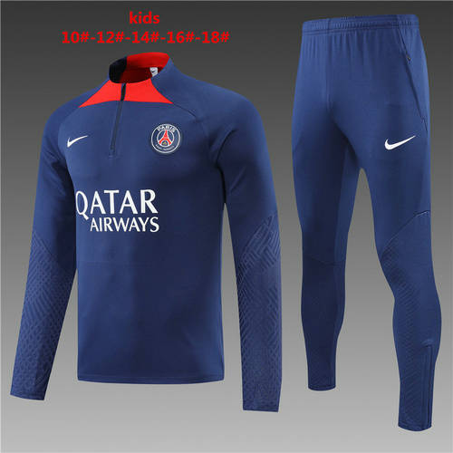 22/23 Paris Kids Long Sleeve Training Suit