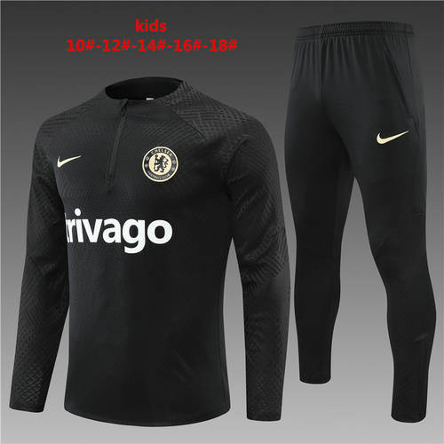 22/23 Chelsea Kids Player Long Sleeve Training Suit