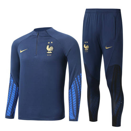 2022 France Long Sleeve Training Suit