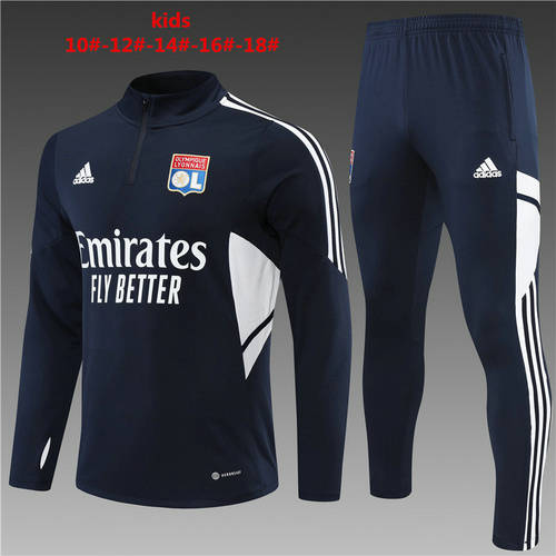 22/23 Lyon Kids Long Sleeve Training Suit