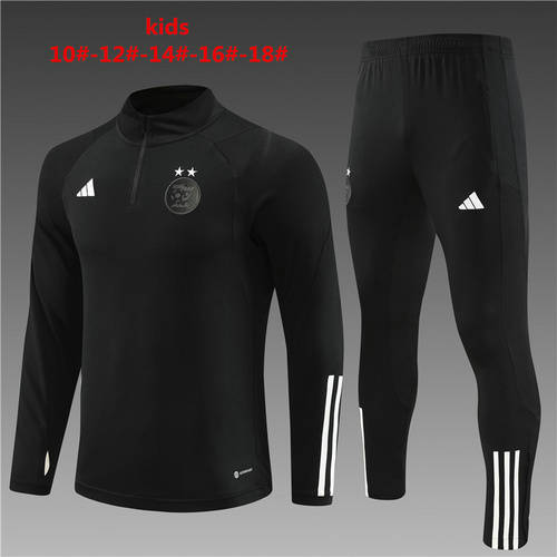 2023 Algeria Kids Long Sleeve Training Suit