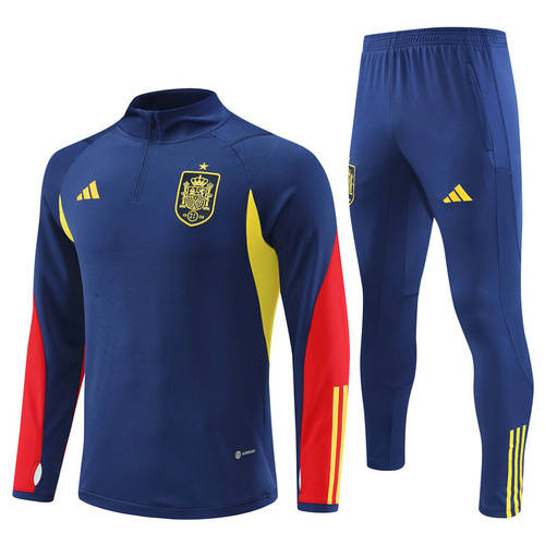 2022 Spain Long Sleeve Training Suit