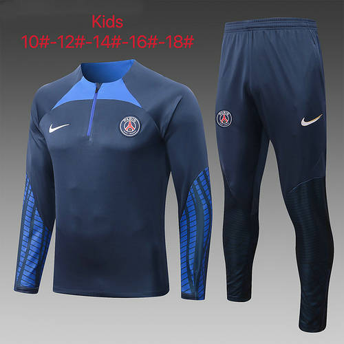 22/23 Paris Kids Long Sleeve Training Suit