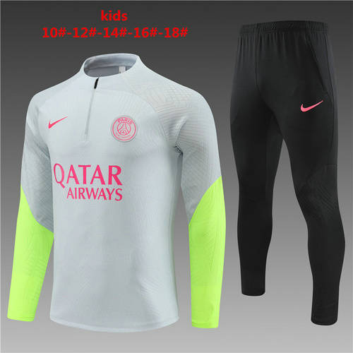 23/24 Paris Kids Player Long Sleeve Training Suit