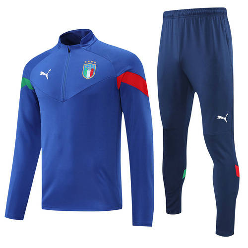 2022 Italy Long Sleeve Training Suit