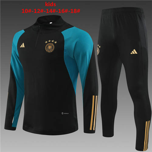 2023 Germany Kids Long Sleeve Training Suit