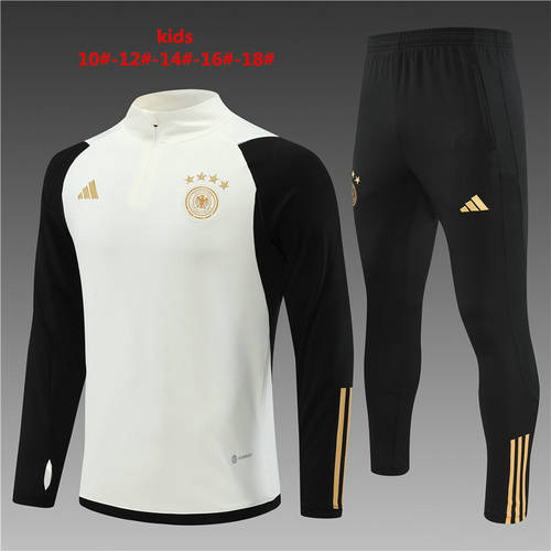 2022 Germany Kids Long Sleeve Training Suit