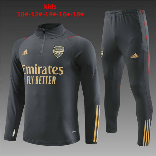 23/24 Arsenal Kids Long Sleeve Training Suit