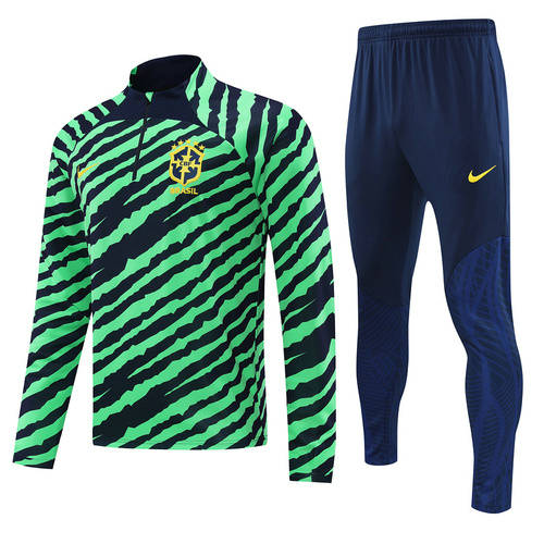 2022 Brazil Long Sleeve Training Suit