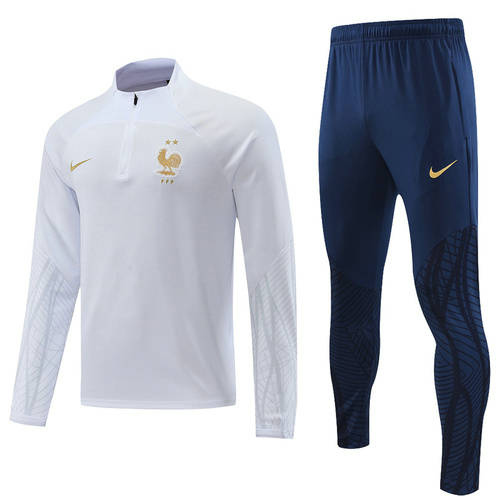 2022 France Long Sleeve Training Suit