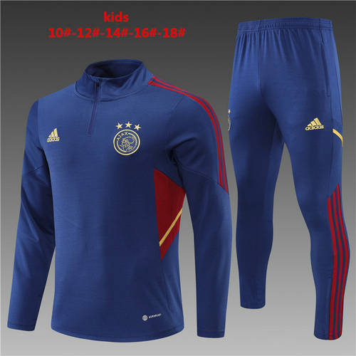 22/23 Ajax Kids Long Sleeve Training Suit