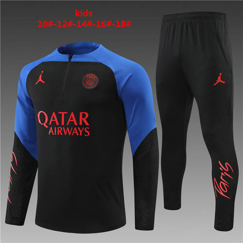 22/23 Paris Kids Long Sleeve Training Suit