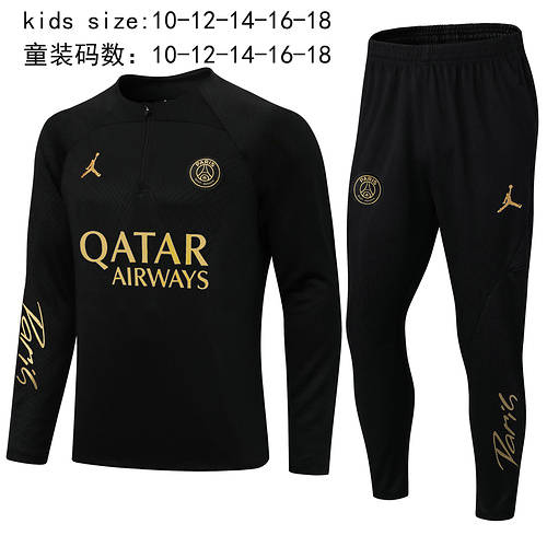 22/23 Paris Kids Long Sleeve Tracksuit