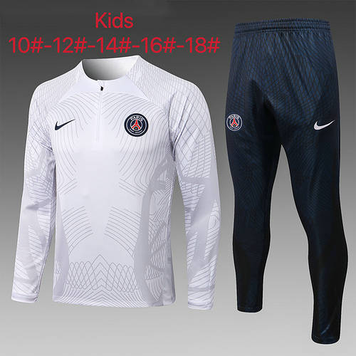 22/23 Paris Kids Long Sleeve Training Suit