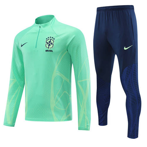 2022 Brazil Long Sleeve Training Suit