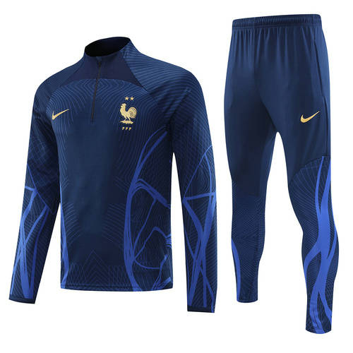 2022 France Long Sleeve Training Suit