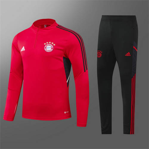 22/23 Bayern Kids Long Sleeve Training Suit