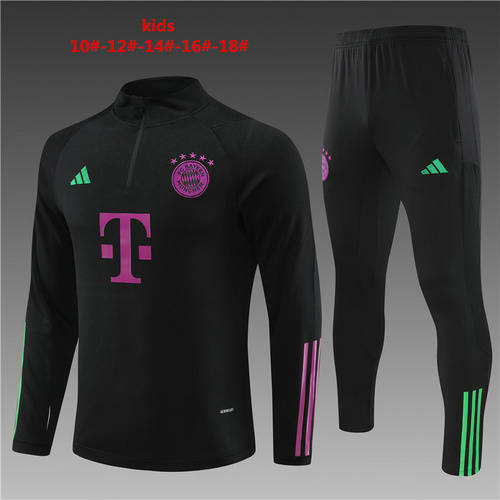 23/24 Bayern Kids Long Sleeve Training Suit