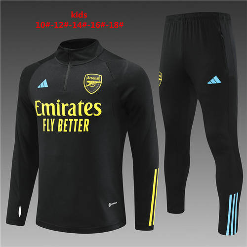 23/24 Arsenal Kids Long Sleeve Training Suit