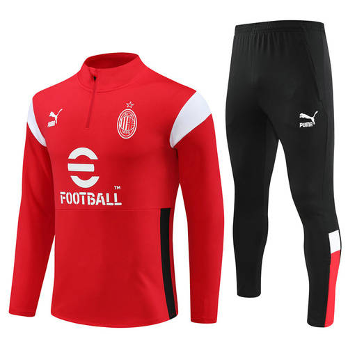 23/24 Ac Milan Long Sleeve Training Suit