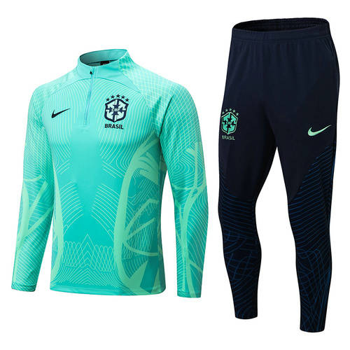 2022 Brazil Long Sleeve Training Suit