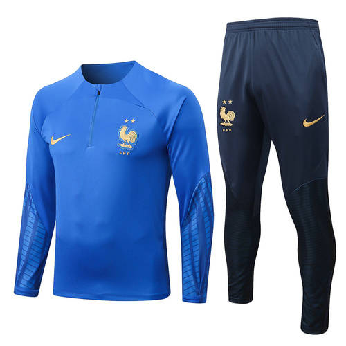 2022 France Long Sleeve Training Suit