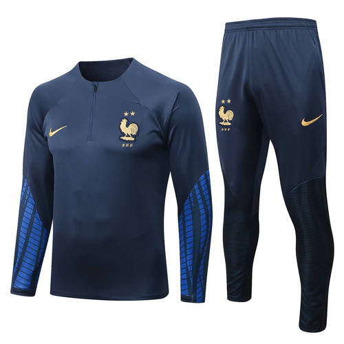 2022 France Long Sleeve Training Suit