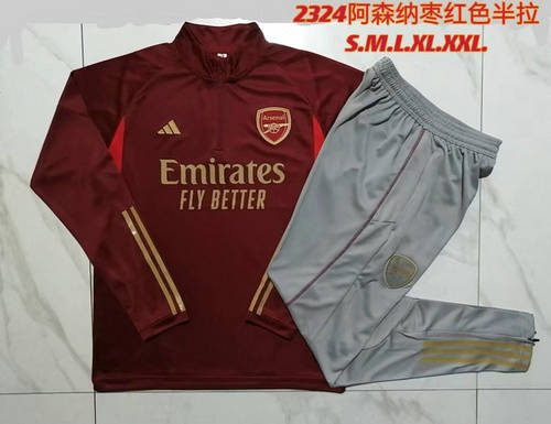 23/24 Arsenal Long Sleeve Training Suit