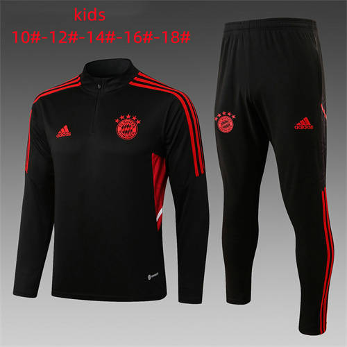 22/23 Bayern Kids Long Sleeve Training Suit