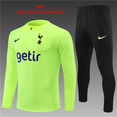 22/23 Tottenham Kids Long Sleeve Training Suit