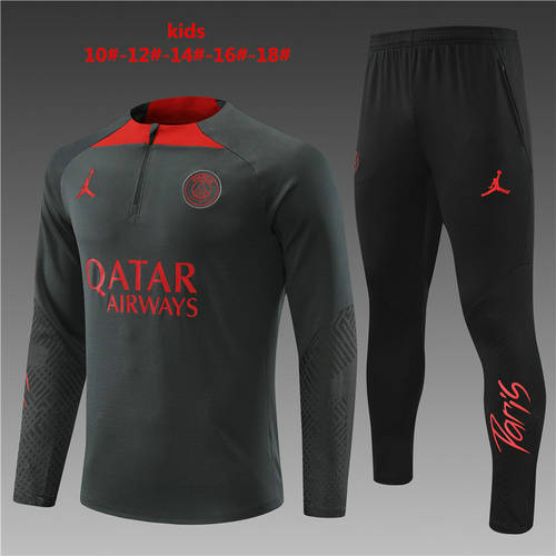 22/23 Paris Kids Long Sleeve Training Suit