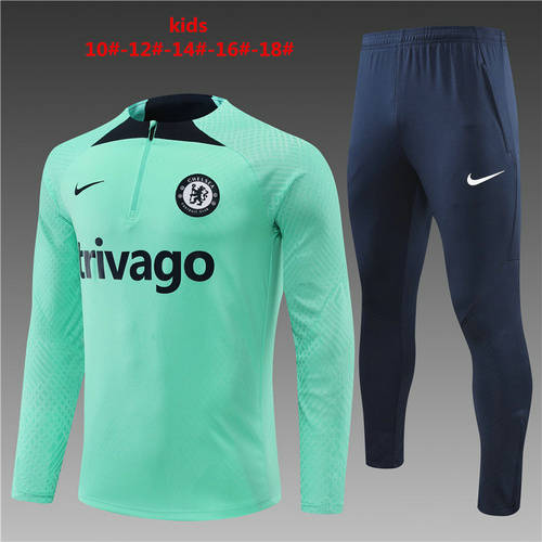 22/23 Chelsea Kids Long Sleeve Training Suit