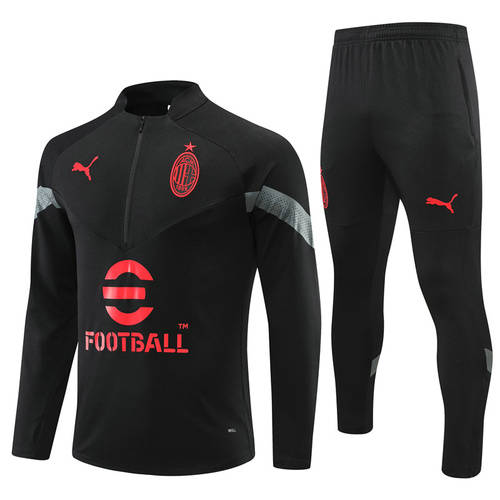 22/23 Ac Milan Long Sleeve Training Suit