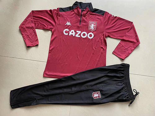 22/23 Aston Villa Long Sleeve Training Suit