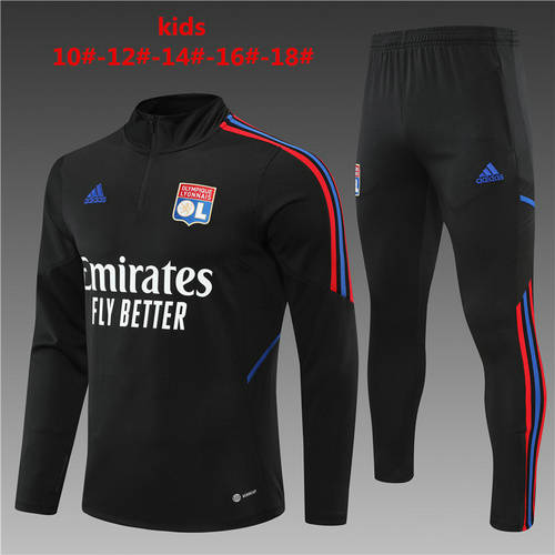 22/23 Lyon Kids Long Sleeve Training Suit