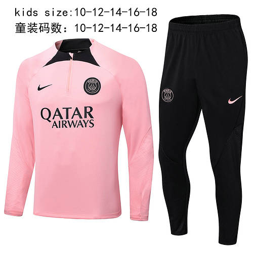 22/23 Paris Kids Long Sleeve Training Suit