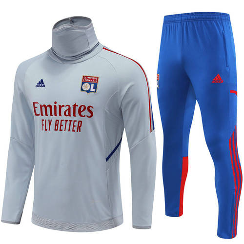 22/23 Lyon High Collar Long Sleeve Training Suit