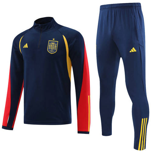 2022 Spain Long Sleeve Training Suit