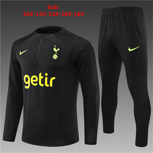 22/23 Tottenham Kids Player Version Long Sleeve Training Suit