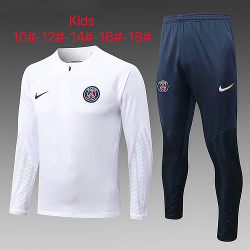 22/23 Paris Kids Long Sleeve Training Suit