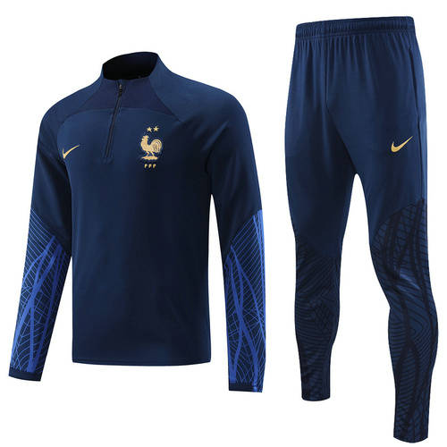 2022 France Long Sleeve Training Suit